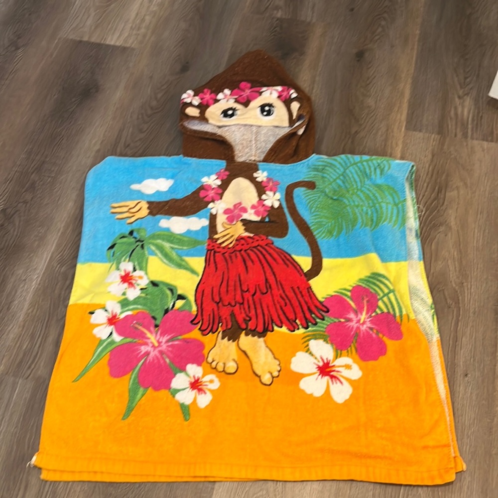 Kids beach towel/cover-up